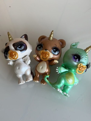 Poopsie Sparkly Critter set like new