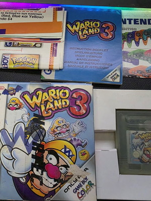 Wario Land 3 Game Boy Color cartridge μεταχειρισμένο, πλήρως λειτουργικό