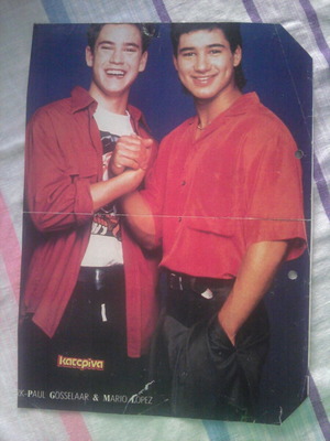 Αφίσα Saved by the Bell & New Kids on the Block μεταχειρισμένη