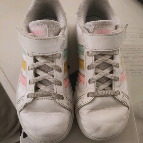 Adidas Grand Court 2.0 kids sneakers size 29 like new