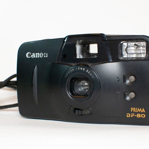 Canon Prima BF-80 analog camera used, 35mm