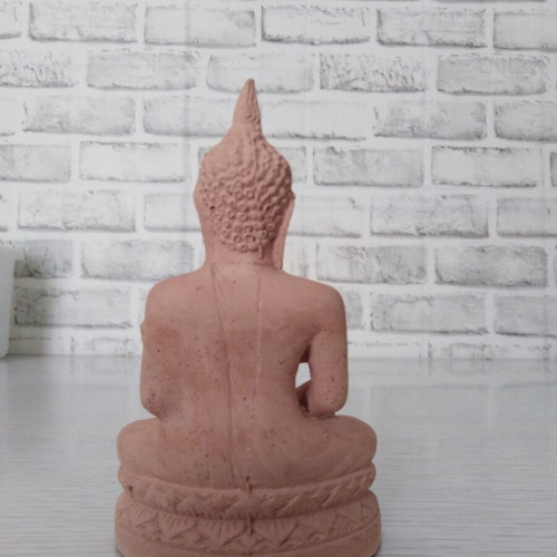Plaster Buddha decorative figurine