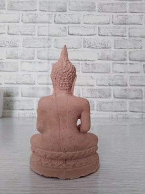 Plaster Buddha decorative figurine