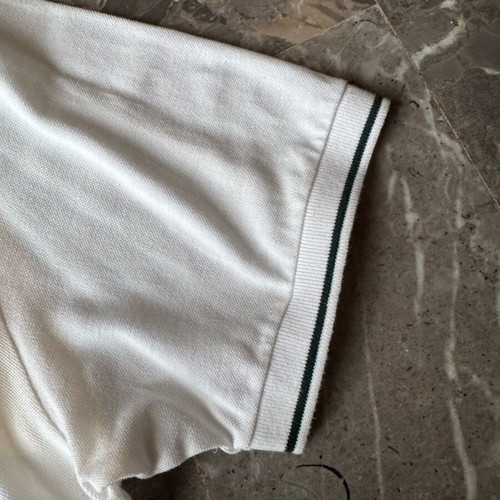 Rollex men's polo like new, white and gold, size XL