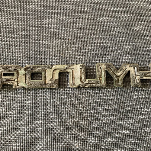 Original Hyundai emblem used