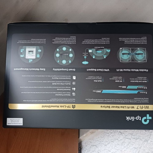TP-LINK BE 3600 Wi-Fi7 router like new