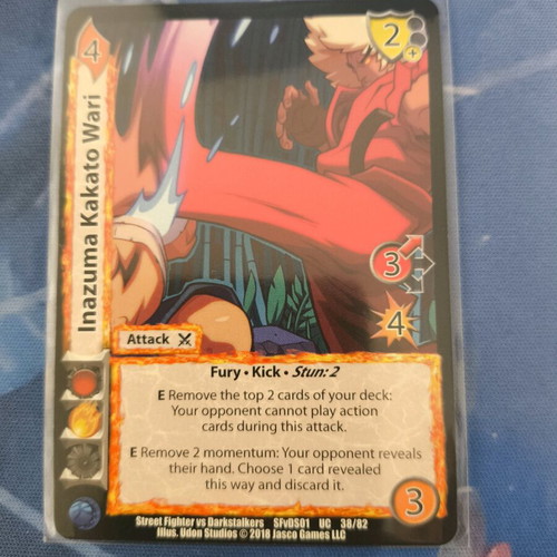 Inazuma Kakato Wari UFS CCG single card new, Near Mint