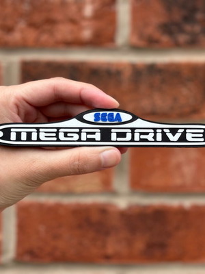 Sega Mega Drive logo like new
