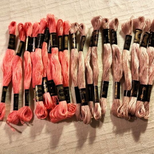 DMC embroidery floss pack of 20, new