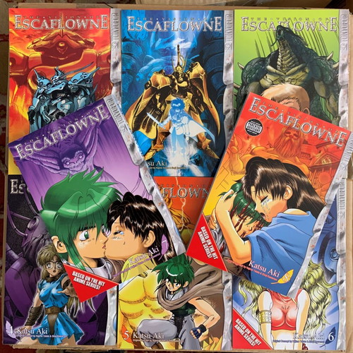 The Vision of Escaflowne manga complete set volumes 1-8 new