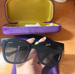 Gucci sunglasses like new, black