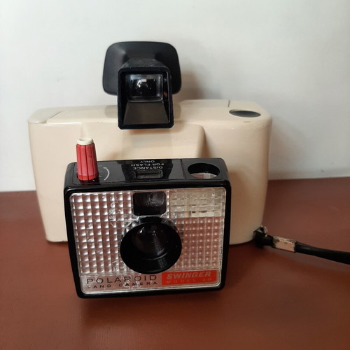Polaroid Swinger Model 20 camera used, 1960s vintage