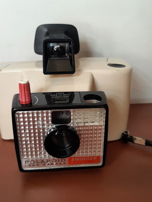 Polaroid Swinger Model 20 camera used, 1960s vintage