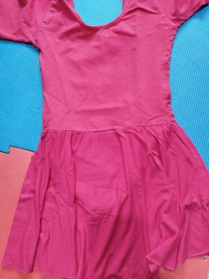Short-Sleeve Dance Leotard with Skirt size 10 used