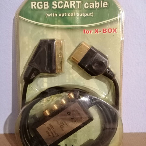 Xbox RGB advanced cable with optical output, new sealed