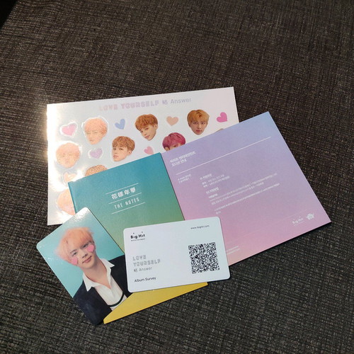 BTS Love Yourself:Answer album like new with 2 CDs and photocard