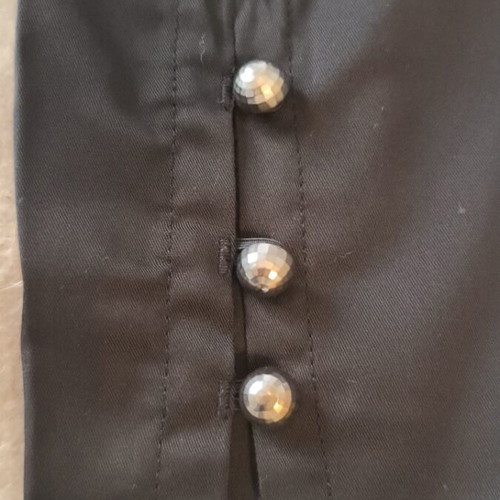 Miss Sixty Y2K satin skinny low-rise pants like new, black