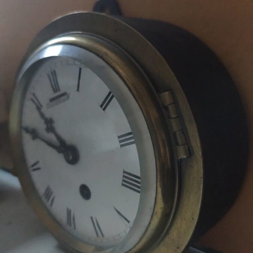 Schatz Royal Mariner ship's bell wall clock analog like new
