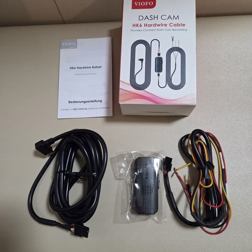 VIOFO Hardwire Kit HK6 Type-C with Low Voltage Battery Protection