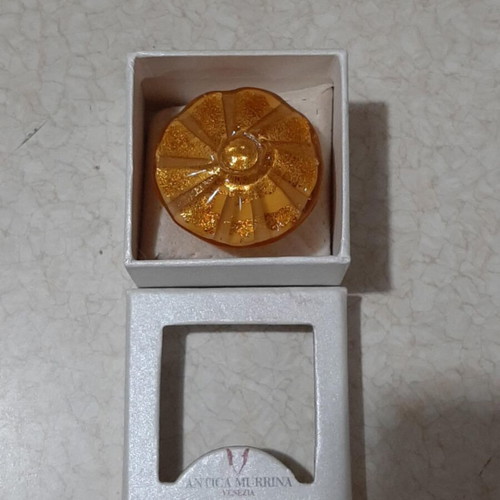 Antica Murrina Venezia ring brand new, rare piece, size 6 (52)