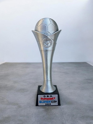 Superbet Super Cup OFI 2026 trophy 27cm 3D printed