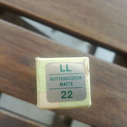 Clinique Long Lasting Lipstick No 22 Butterscotch Matte new