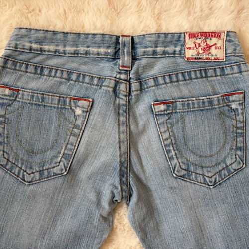 True Religion Bobby women's jeans 27, like new, Y2K bootcut