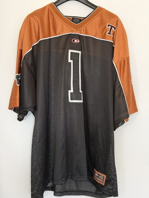 Vintage Texas Longhorns #1 Colosseum Athletics Jersey XXL like new