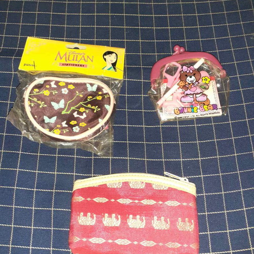 Children's wallets new, pack of 3 pieces