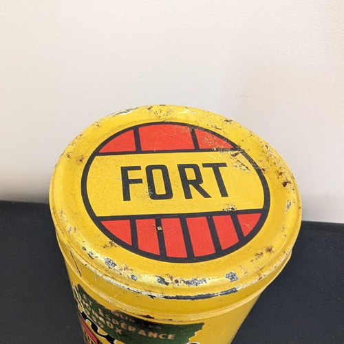 Collectible Dunlop Fort 1959 tennis ball tin used