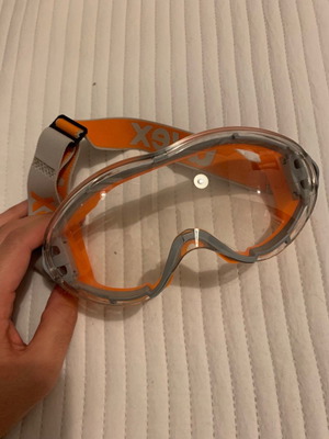 Uvex mask used without scratches