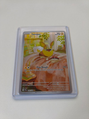 Phantasmal Flames Yamper Pokemon card NM