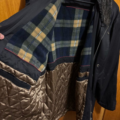 Blue jacket like new, size L