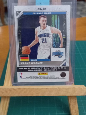 Κάρτα Franz Wagner 2021-22 Panini NBA Rookie Card σαν καινούργια