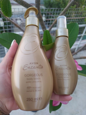 Avon Encanto Gorgeous body mist 100ml & body lotion 250ml new