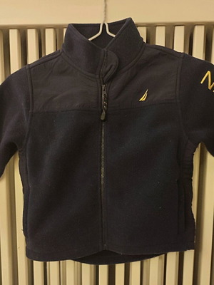 Nautica kids fleece jacket for 4 years like new, blue