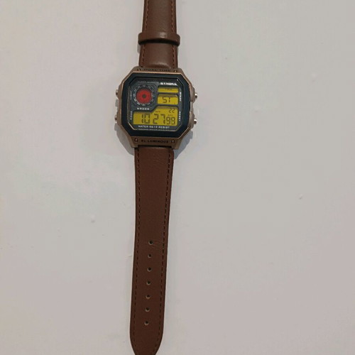 Synoke AE 1200 Custom Screen Mod Wristwatch new, brown