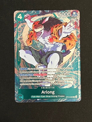 arlong one piece card game One Piece - Anime 25th Collection - Arlong (Super Rare) main image 1