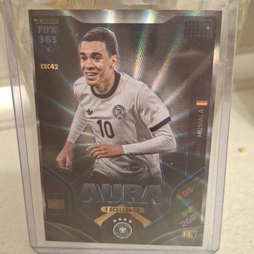 Jamal Musiala Aura Panini 2026 card