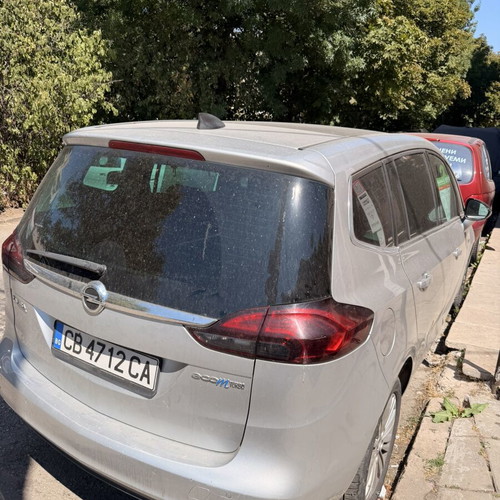 Opel Zafira Tourer 1.6 ecoM Turbo minivan, 7 seats, gas/methane