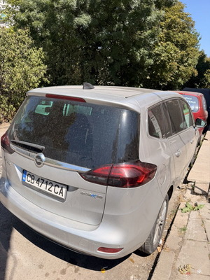 Opel Zafira Tourer 1.6 ecoM Turbo minivan, 7 seats, gas/methane