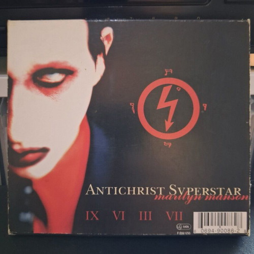 Marilyn Manson Antichrist Superstar CD used, alternative rock