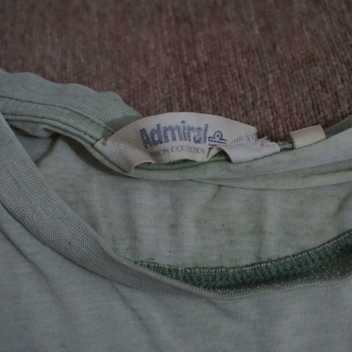 Admiral men's short-sleeve t-shirt used, green, size L