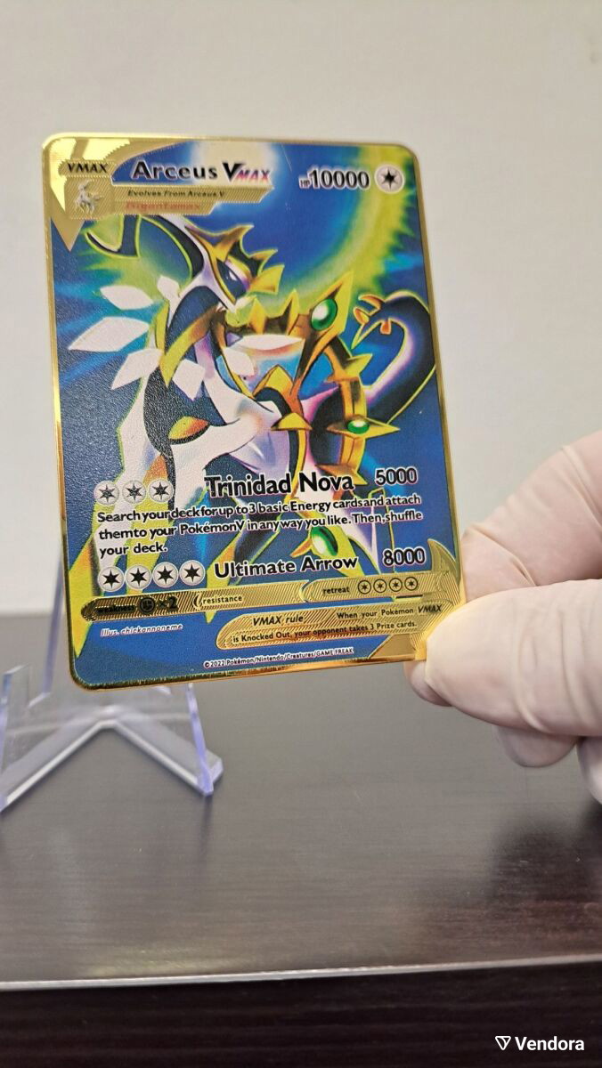 metal pokemon cards arceus Pokemon Arceus VSTAR 176/172 PSA 10 – Zapp! Comics