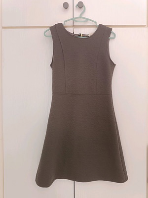 Quilted anthracite dress like new