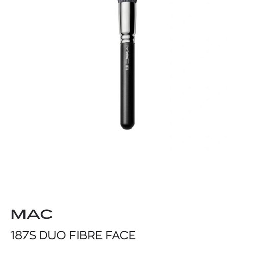 MAC Brush 187 new for powder and blush products