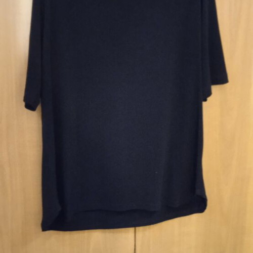Aape By A Bathing Ape® women's blouse used, size XL, black, elastic fabric