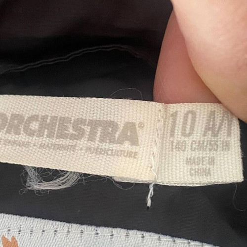 Orchestra Winter Jacket 140cm (10 years) Black like new with fur