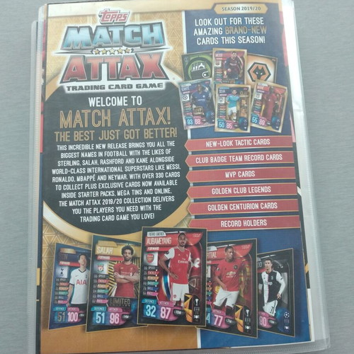 UEFA Champions League Topps Match Attax Season 19/20 trading cards bundle used