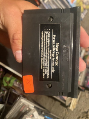Double Dragon Sega Master System used